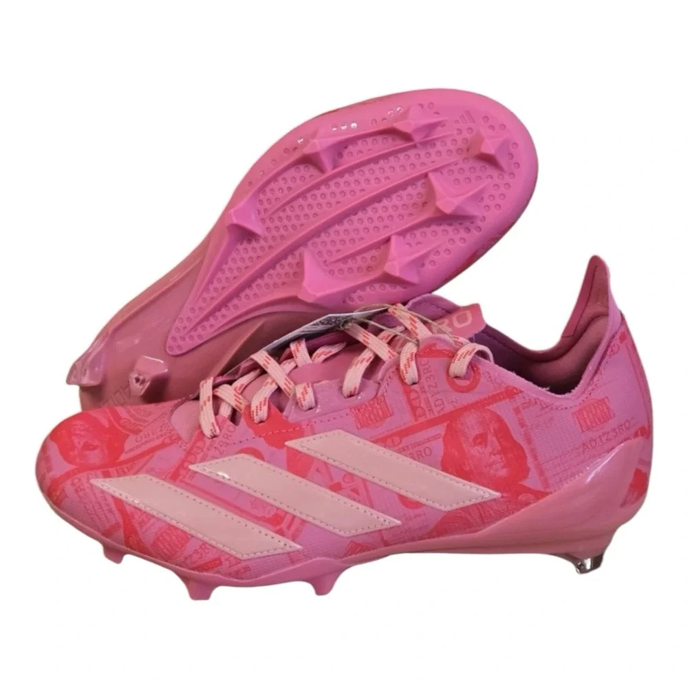 Size 9.5- Adidas Adizero Electric II Currency Men's Football Cleats JQ3979